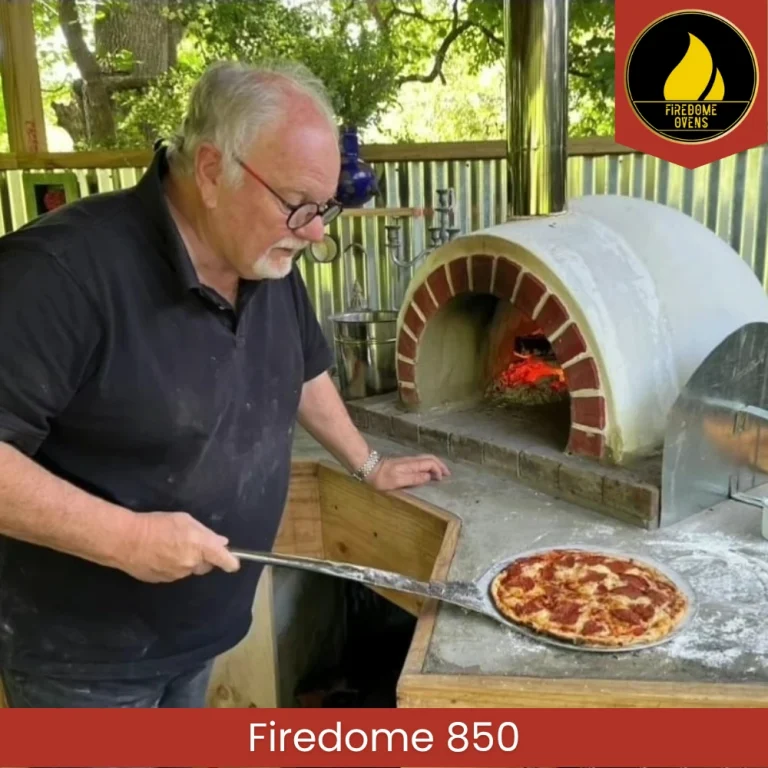 Firedome 850 on steel stand (2)